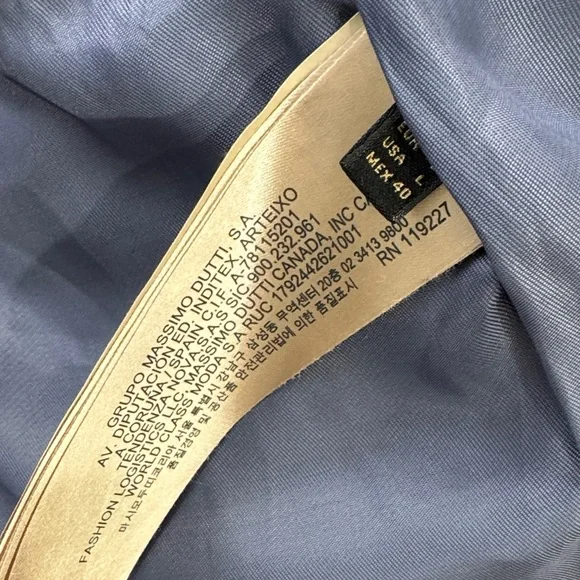 Massimo Dutti Brown Suede Jacket - Picture 4 of 7